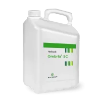 un bidon d'herbicide OMBRIA® SC d'ASCENZA